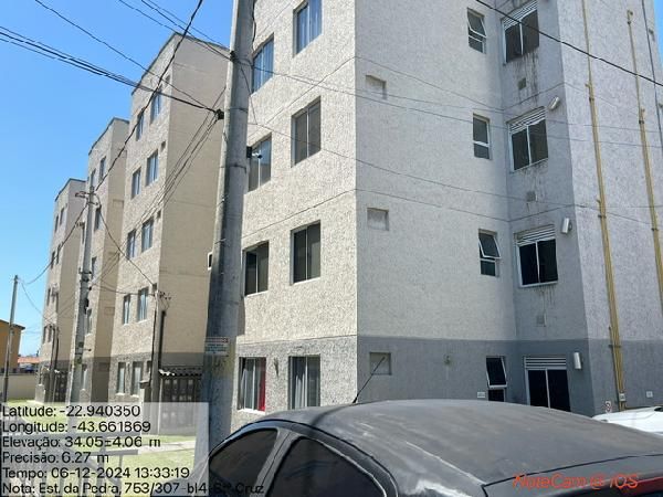 Apartamento 43m² em Santa Cruz, Rio De Janeiro/RJ